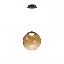 Anzalone Electric and Lighting Items E24189-05BK - Planetary-Single Pendant