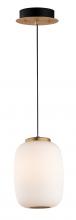 Anzalone Electric and Lighting Items E25064-92BKGLD - Soji-Single Pendant