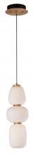 Anzalone Electric and Lighting Items E25067-92BKGLD - Soji-Single Pendant