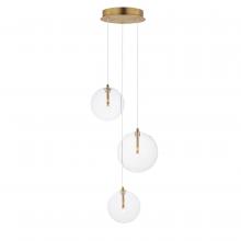 Anzalone Electric and Lighting Items E25073-18NAB - Global-Multi-Light Pendant