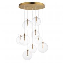 Anzalone Electric and Lighting Items E25077-18NAB - Global-Multi-Light Pendant